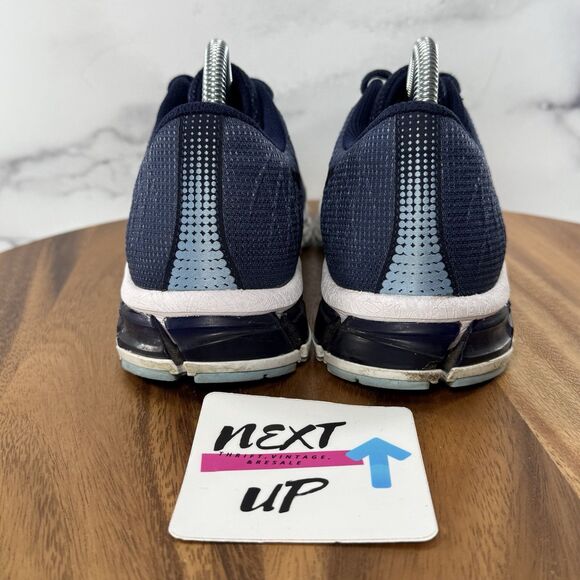 Women’s Size 9-ASICS Gel Quantum 180 4 Blue Running Shoes Sneakers - Picture 5 of 10